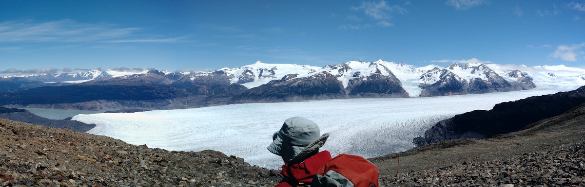 The view from John Gardner Pass