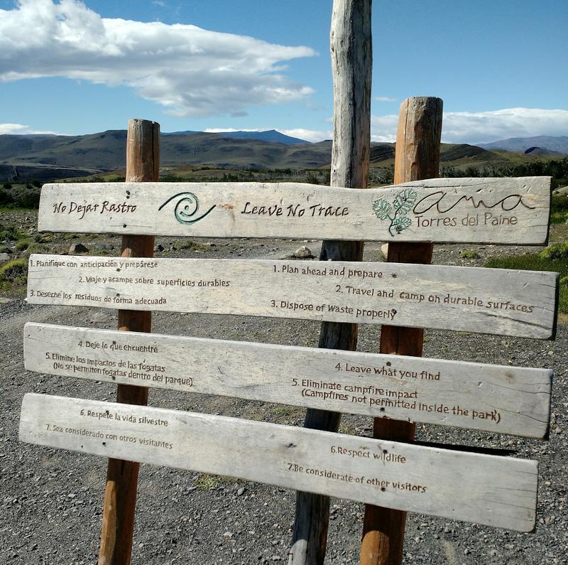 Leave No Trace. Ama Torres Del Paine